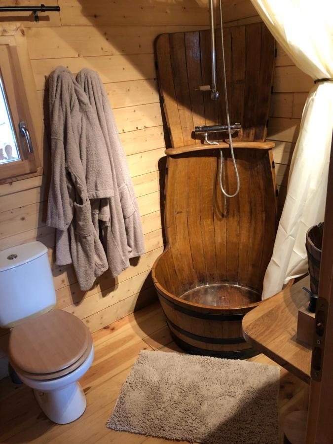 La Cabane à l'Orée des Bornes Évires Esterno foto