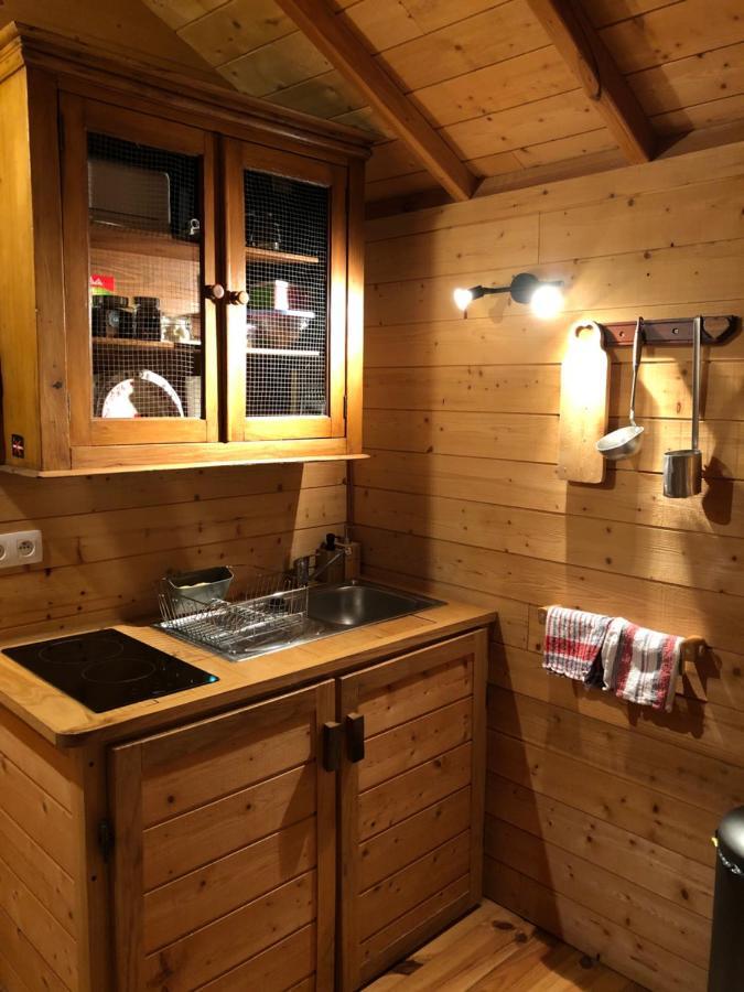 La Cabane à l'Orée des Bornes Évires Esterno foto