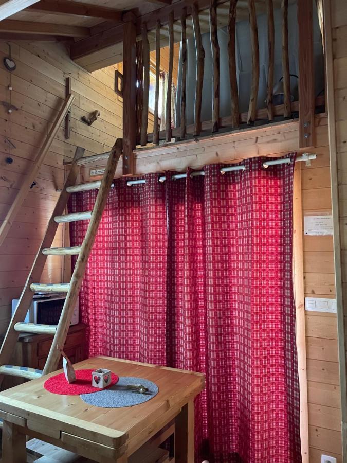 La Cabane à l'Orée des Bornes Évires Esterno foto